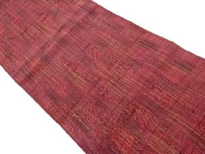 抽象格子模様織出し名古屋帯